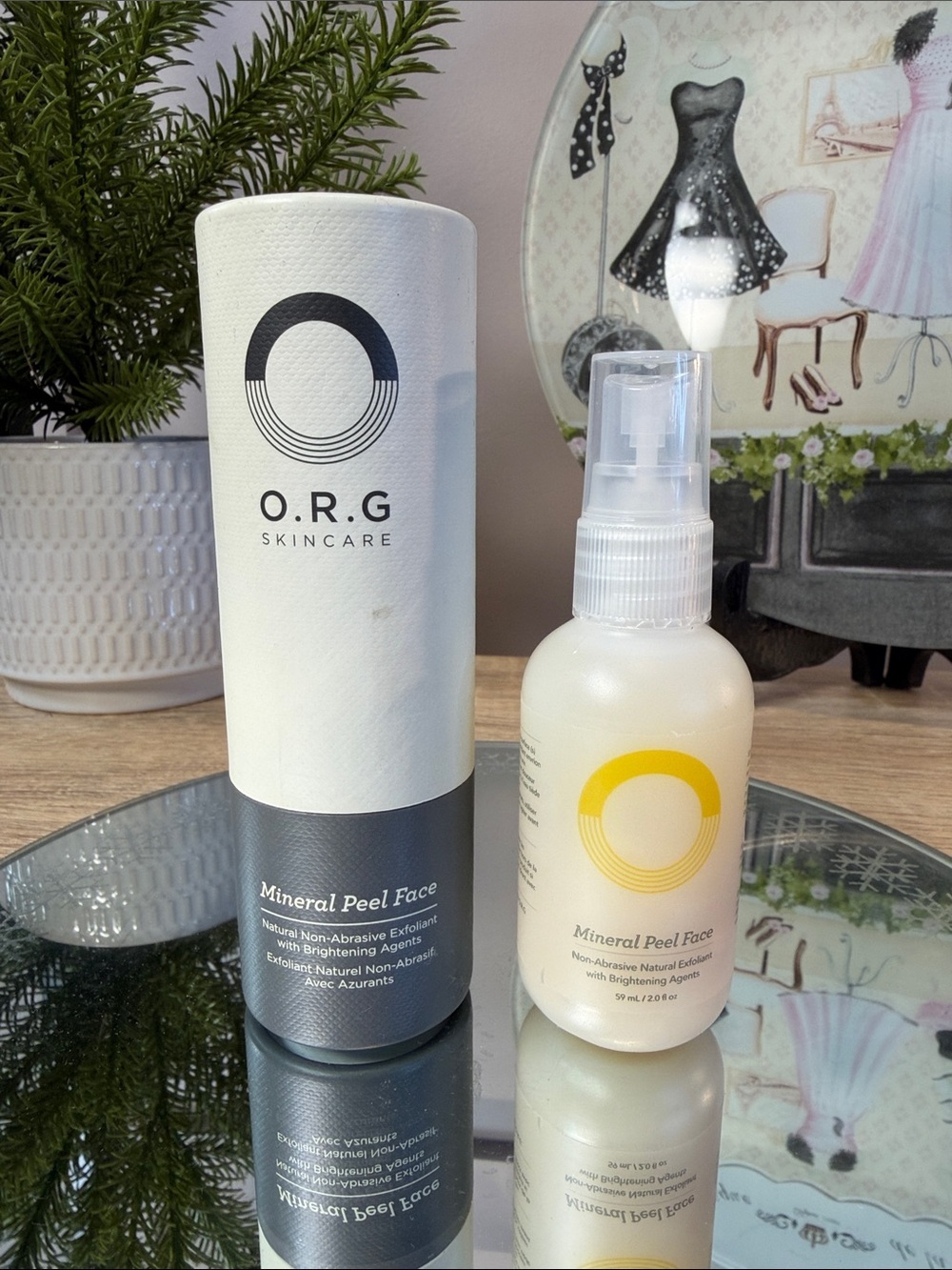 O.R.G Skincare Mineral Peel Face Spray 59 ml /2 fl oz